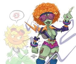 electric slide (pvz) from electronic arts by caju pijimel art