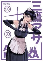 mitaka asa from chainsaw man by inigoiio