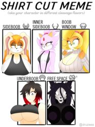 absurd_res activision anthro areola bandicoot bedroom_eyes big_areola big_breasts bikini blackbusternova blaze_the_cat blonde_hair breasts brown_eyes cleavage clothed clothing coco_bandicoot crash_(series) domestic_cat felid feline felis female green_eyes group hair hi_res huge_breasts humanoid lagomorph leporid licking licking_lips looking_at_viewer mammal marsupial meme multicolored_hair narrowed_eyes puffy_areola rabbit ruby_rose rwby scp-1471 scp_foundation seductive sega side_boob sling_bikini smile sonic_(series) sonic_the_hedgehog_(series) swimwear text tongue tongue_out two_tone_hair under_boob vanilla_the_rabbit video_games yellow_eyes