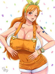 breasts_bigger_than_head female female_only mikanberry nami one_piece one_piece_film_stampede shounen_jump tagme