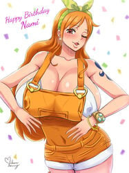 breasts_bigger_than_head female female_only mikanberry nami one_piece one_piece_film_stampede shounen_jump tagme