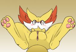 fennekin from nintendo by ne i ro