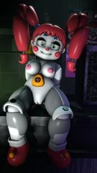 3d baby_(fnafsl) breasts circus_baby circus_baby_(fnaf) circus_booby five_nights_at_freddy's pussy reveal rktzxq robot robot_girl robot_humanoid sister_location sitting sitting_down spread_legs spreading