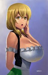 big_breasts breasts busty female female_focus hourglass_figure nudity sunohara_ayaka sunoharasou_no_kanrinin-san tagme wazu-san wide_hips