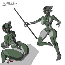 assaultron from fallout