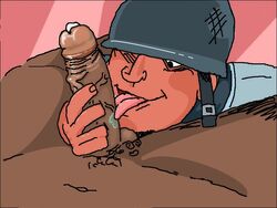 2boys 2d demoman demoman_(team_fortress_2) human human_male human_only male male_only sex soldier soldier_(team_fortress_2) team_fortress_2 yaoi