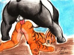 anal anthro bear dreamworks fatman84 feline female fur furry giant_panda kung_fu_panda male master_po_ping master_tigress panda po sex tiger