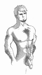 1boy body_hair cing flaccid hotel_dusk kyle_hyde male_only tagme