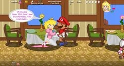 chair earrings male/female mario mario_(series) nintendo paper_mario playshapes princess_peach tagme video_games