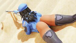 ana amari from overwatch by sevenarts