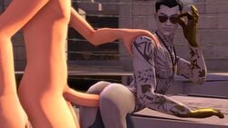 2boys 3d anal anal_penetration anal_sex animated barbed_wire bare_back bareback_sex black_hair clothes_appearing clothes_disappearing crossover erect_nipples facial_scar fortnite fortnite:_battle_royale fucked_from_behind gay gay_anal gay_sex gold_hands gray_skin hand_on_shoulder head_out_of_frame human large_penis looking_at_viewer male_only midas_(fortnite) midsummer_midas mouth_open necklace no_orgasm no_sound open_jacket scar_across_eye scout scout_(team_fortress_2) scoutfuntf2 sfm smooth_penis source_filmmaker sunglasses tagme tattoos team_fortress_2 thrusting_into_ass video video_games yaoi