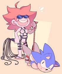 bondage classic_sonic dominatrix eggette femdom omelette sonic_(series) sonic_the_hedgehog sonic_the_hedgehog_(series) whip