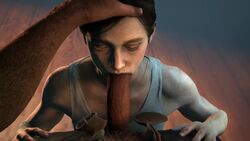 1boy 1girls 3d animated blowjob ellie_(the_last_of_us) ellie_williams eye_contact hand_on_head joel_miller naughty_dog no_sound oral pov skeletron27 the_last_of_us the_last_of_us_2 video