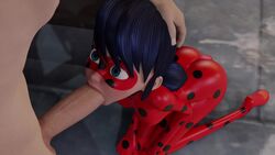 3d animated dynamitecrocodile female female_protagonist huge_cock ladybug_(character) male marinette_cheng marinette_dupain-cheng miraculous_ladybug no_sound penis tagme unseen_male_face video