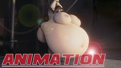 animated bbw bdsm belly belly_expansion blob fat force_feeding forced forced_weight_gain full_body_inflation immobile inflation obese owrehl sound ssbbw tagme tied_up video weight_gain