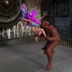 beast fairy female hunt male ogre wings