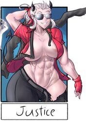 justice (helltaker) from helltaker by lapotato8