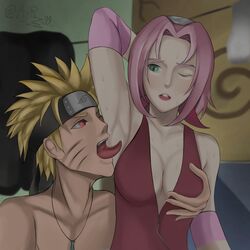 sakura haruno from naruto by ajrz