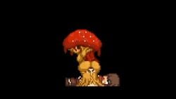 anal animated blueskin_no_mori cum_in_ass cum_leaking forest_of_the_blue_skin fungi_humanoid gif monster monster_girl mushroom_girl mushroom_humanoid pixel_animation tagme