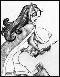 birds_of_prey dc dc_comics huntress_(dc) tagme zeus(artist)