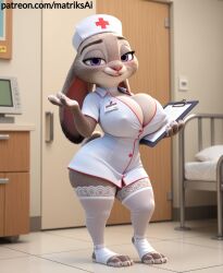 judy hopps from zootopia by matriksai