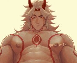 arataki itto from genshin impact by eul m1n
