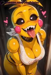 chica (fnaf) from five nights at freddy's by dibzprintz