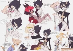 alastor (hazbin hotel) from hazbin hotel by azrael