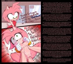 amy rose from sonic (series) by delicioussoup