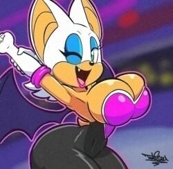 rouge the bat from sega by tansau