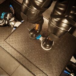 1:1 3d_(artwork) absurd_res animal_genitalia animal_penis anthro anthro_on_anthro arms_tied ball_crush ball_gag ball_squeeze balls basement bdsm biped black_body black_boots black_clothing black_footwear black_fur black_shoes blender_(artwork) blender_cycles_(artwork) blindfold blue_body blue_fur blue_penis bodily_fluids bondage boot_on_balls boot_on_penis boots bottomwear bound brown_body brown_fur canid canine canine_genitalia canine_penis canis claws clothed clothing cock_and_ball_torture cockbox crush cuff_(restraint) cum cum_dripping_from_penis cum_on_penis depth_of_field digital_media_(artwork) dominant dragonplayer dragonplayer_(character) dungeon duo erection exercise feet flat_balls foot_crush foot_fetish foot_on_balls foot_on_penis foot_play footwear fox fur gag gagged genital_fluids genital_torture genitals goth_boots grey_body grey_fur hair harness hi_res hindpaw hybrid inside jacket jex knot latex leather leather_boots leather_bottomwear leather_clothing leather_footwear leather_jacket leather_pants leather_topwear legs_tied legwear male male/male mammal metal_cuffs moan multicolored_body nude on_ground open_mouth orange_body orange_fur orgasm pain pants paws penis penis_squeeze reflection restraints rexouium screaming sex shoes shoes_on slim slim_anthro slim_male slim_sub smile spikeberube standing standing_on_balls submissive submissive_male tail topwear torture trampling weightlifting weights white_body white_fur workout