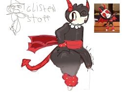 crimson imp glisten from dandy's world by halodouble
