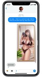 2025 bikini bimbo bimbo_body breasts cheating cheating_girlfriend cheating_wife dots english_text female girlfriend green_eyes huge_ass huge_breasts imminent_sex interracial light-skinned_female male marvel marvel_comics mary_jane_watson message miles_morales mirror_selfie older_female pegasus_(artist) red_hair selfie sexting spider-man_(series) text wife younger_male