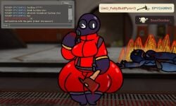 fempyro from team fortress 2 by lewdyoshyboy