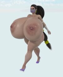 1girls 3d animated big_breasts breasts female female_only giant_breasts gigantic_breasts hair huge_breasts hyper_breasts large_breasts massive_breasts nipples nude nude_female solo solo_focus supertito tits walk_cycle walking