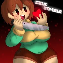 chara from undertale by roboblastvolnutt