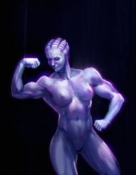 asari from bioware by luckyfk