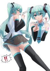hatsune miku from vocaloid