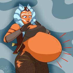ahsoka tano from star wars by spaceseacow