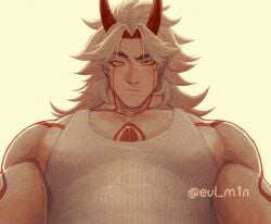 arataki itto from genshin impact by eul m1n