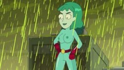 1girls edited_screencap female female_only planetina rick_and_morty screenshot_edit solo superheroine tagme