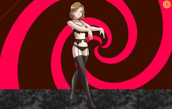 bra digimon digimon_adventure garter_belt hypnosis katsiika lingerie natsuko_takaishi stockings toei_animation