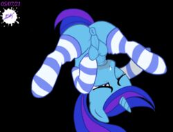 anus ass asshole autofellatio big_balls big_penis fellatio gay mlp_clop mlp_oc my_little_pony oc oral perineum snowball_cold_(mlp) socks solo testicles unicorn_pony