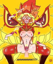 anal breasts bukkake cum cum_in_hair cum_in_mouth cum_in_pussy cum_inside cum_on_body cum_on_face kill_la_kill matoi_ryuuko penis senketsu senketsu_kisaragi vagina