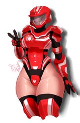 armor halo_(series) helmet power_armor spartan spartan_(halo) thick_thighs