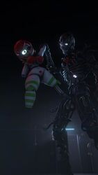 3d animated animatronic animatronics baby_(fnafsl) circus_baby circus_baby_(fnaf) cum cum_inside dangling dangling_arms dangling_legs ennard_(fnafsl) five_nights_at_freddy's five_nights_at_freddy's:_sister_location glowing_eyes helpless limb_penetration missing_eye missing_leg missing_limb missing_limbs mp4 robot robot_girl robot_humanoid sister_location so87baby sound sound_effects source_filmmaker summer_of_87_baby suspended_in_midair suspended_on_penis suspension video weirdosfm wound_fucking wound_penetration