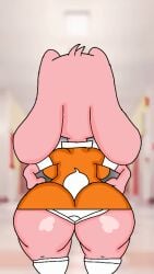 anais_watterson animated anthro ass big_breasts bouncing_breasts dat_ass furry hands_on_hips large_ass massive_breasts rabbit shaking_butt the_amazing_world_of_gumball thick_ass thick_thighs traced walk_cycle