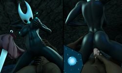 3d anthro ass back_view black_skin cum cum_in_pussy cum_inside dark-skinned_female dark-skinned_male female fertilization hollow_knight hornet_(hollow_knight) impregnation interracial interspecies justaglass male reverse_cowgirl_position sex sfm source_filmmaker straight vagina vaginal_insertion vaginal_penetration vaginal_sex