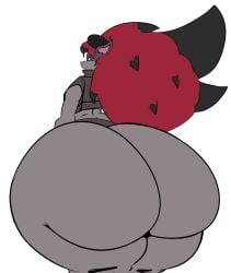 ambiguous_gender anthro ass big_ass bubble_ass bubble_butt huge_ass hyper_ass muffyhecc muffyhecc_(character) pokémon_(species) pokemon pokemon_(species) tagme zoroark