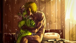 bigger_penetrating_smaller blizzard_entertainment clothing_aside cum cum_in_pussy cum_inside forced forced_kiss from_behind goblin goblin_female human human_male human_penetrating interspecies kannovaku kissing kissing_while_penetrated male_human/female_humanoid nipples rape stomach_bulge ukavonnak vaginal_penetration warcraft world_of_warcraft